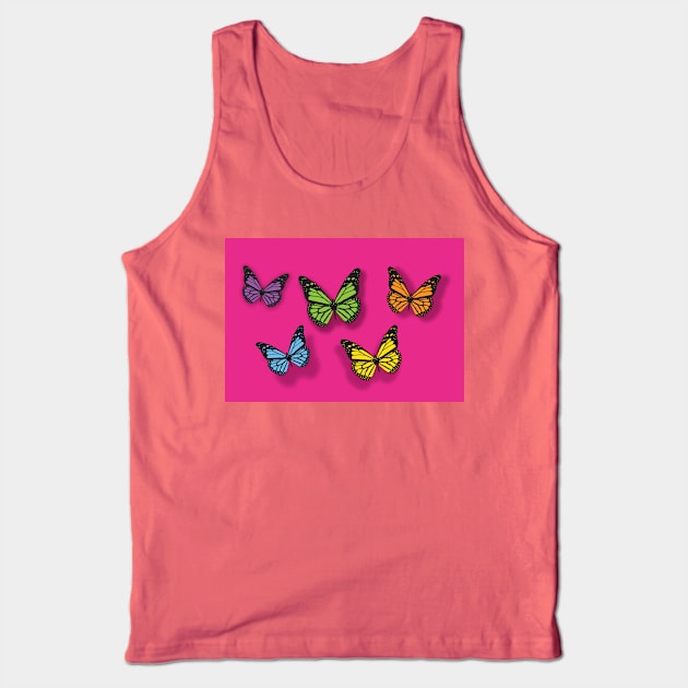 Butterfly enlightenment Tank Top by Cimbart